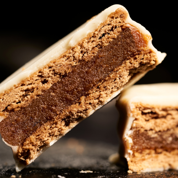 Alfajor Bañado Chocolate Blanco - Gerchef - Imagen 2